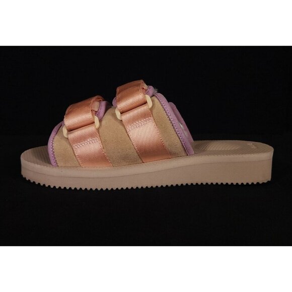 Suicoke MOTO-Mab Strap Sandals Size 36 US W7 M5 Unisex Beige Purple $250 - Picture 8 of 10